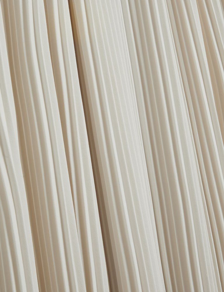 Ted Baker Akala - Halter Neck Pleated Maxi Dress Blanche | 754829-EVO