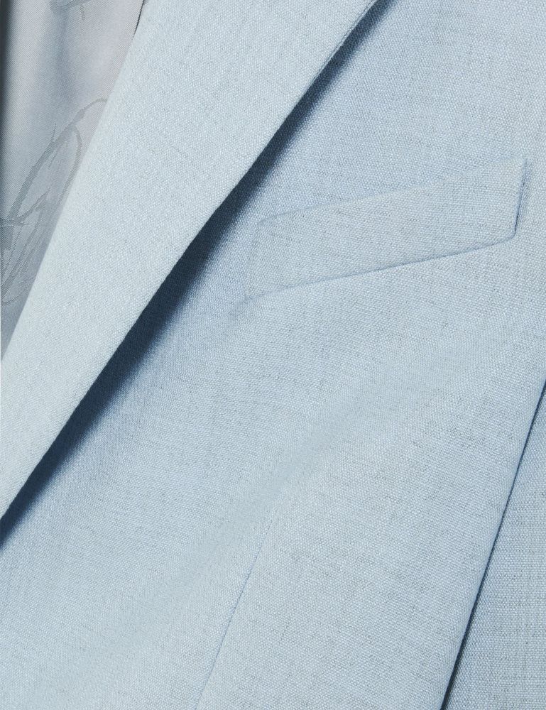 Ted Baker Carni - Relaxed Tailored Single Breasted Blazer Bleu | 582906-YGX