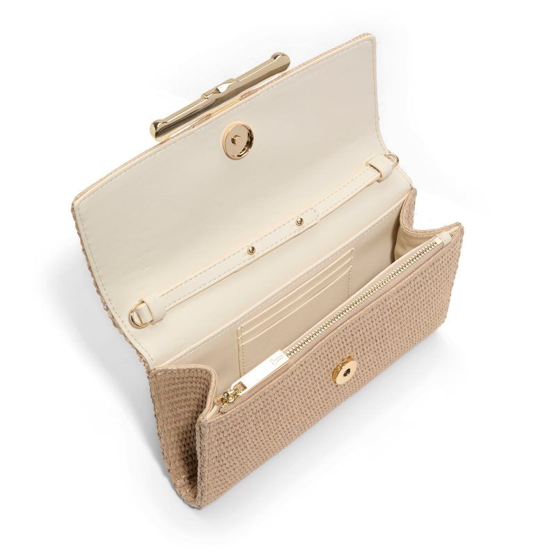 Ted Baker Cassy - Chain Wallet Clutch Beige | 197436-TGH