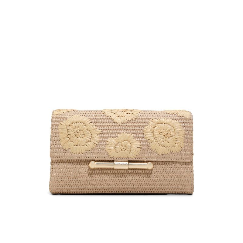 Ted Baker Cassy - Chain Wallet Clutch Beige | 197436-TGH