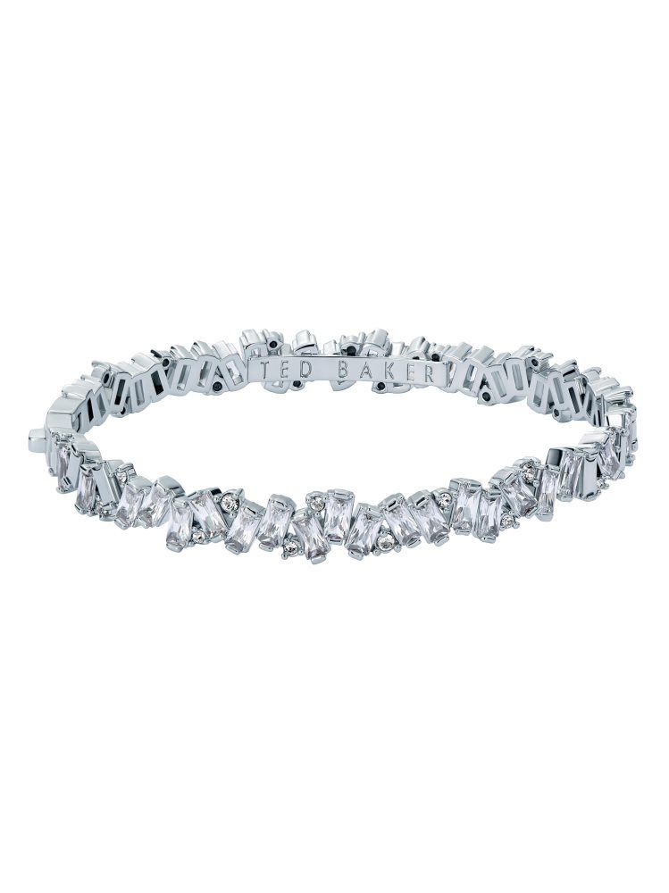 Ted Baker Clarina - Crystal Cluster Bangle Argent | 527140-EFQ
