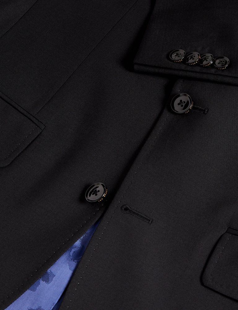 Ted Baker Classic - Wool Suit Jacket Noir | 185739-VZF