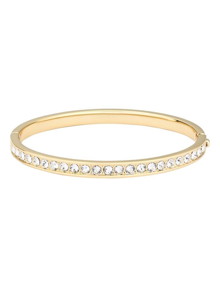 Ted Baker Clemara - Crystal Hinge Bangle Bracelet Doré | 176582-BOU