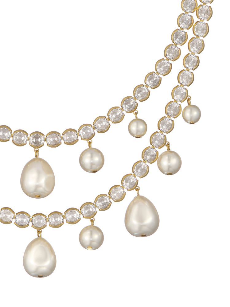 Ted Baker Divinaa - Pearl & Crystal Statement Necklace Doré | 271965-TFE