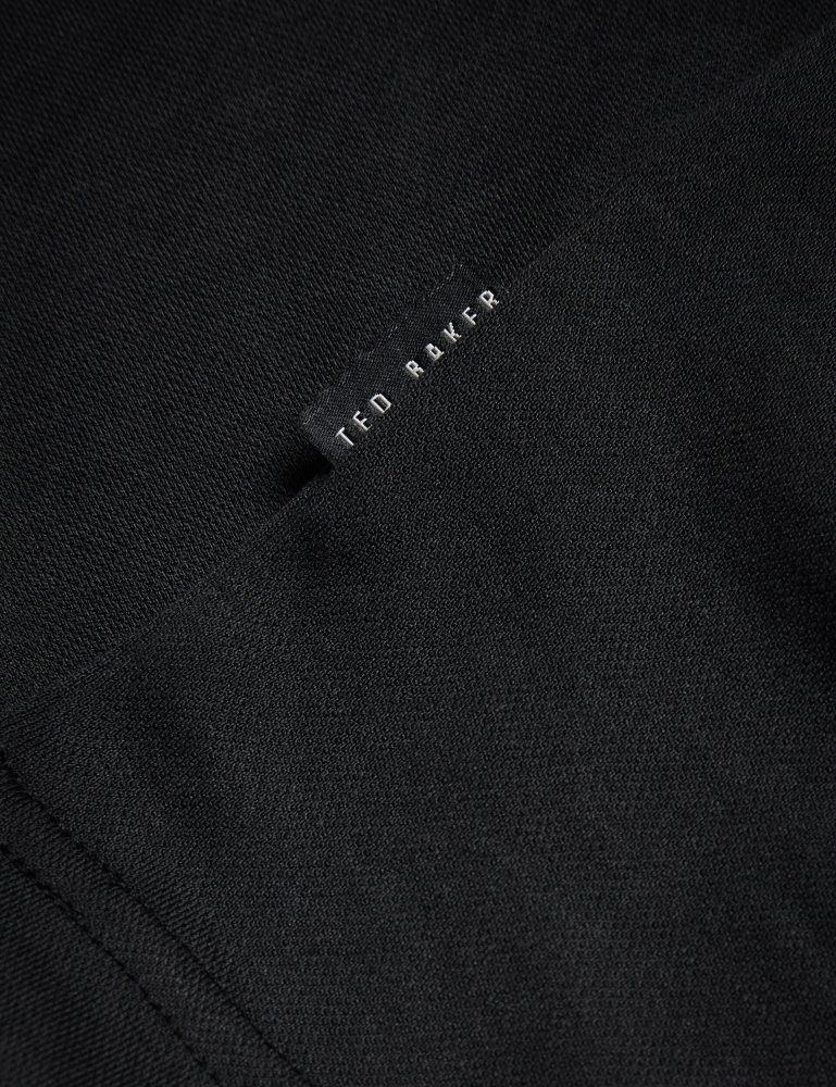 Ted Baker Galdon - Short Sleeve Regular Fit Polo Noir | 645389-ADH