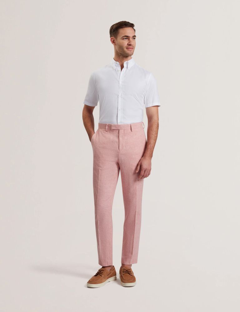 Ted Baker Kenleyt - Linen Trouser Rose | 578601-GDN