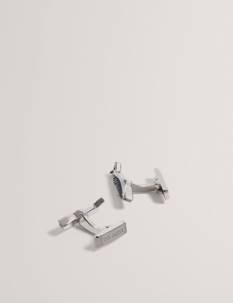 Ted Baker Kipper - Fish Cufflinks Argent | 516027-IVE