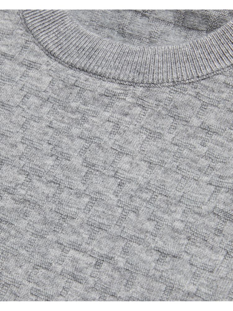 Ted Baker Loung - Long Sleeve T Stitch Crew Neck Sweater Grise | 261790-WLE