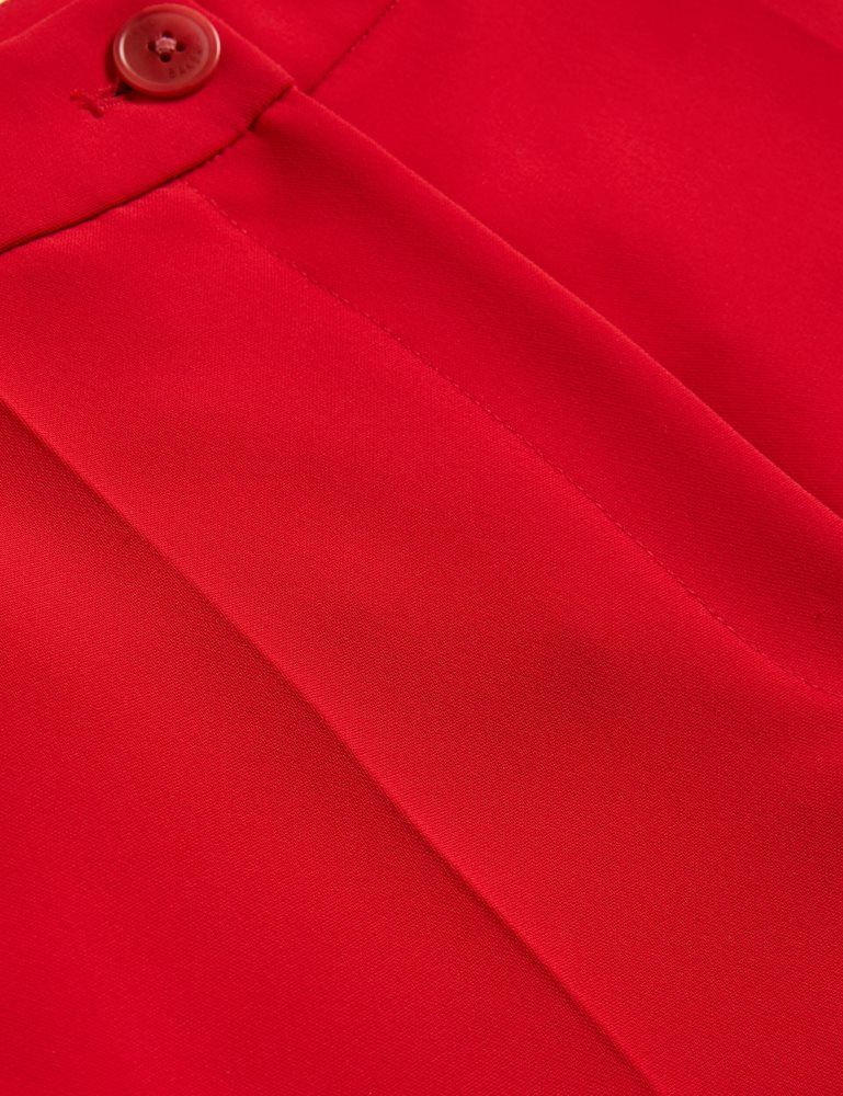 Ted Baker Manattl - Tapered High Waisted Tailored Trousers Rouge | 309546-GKH