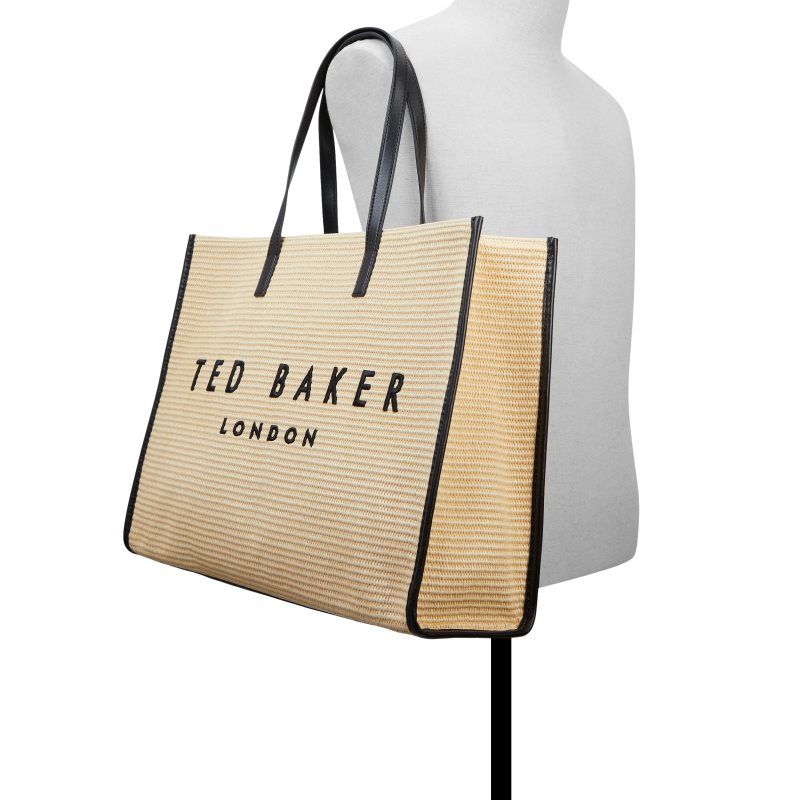 Ted Baker Palmer - Large Icon Tote Beige | 467520-IEG