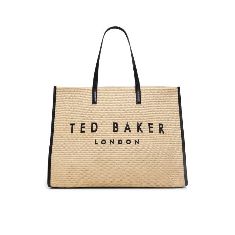 Ted Baker Palmer - Large Icon Tote Beige | 467520-IEG
