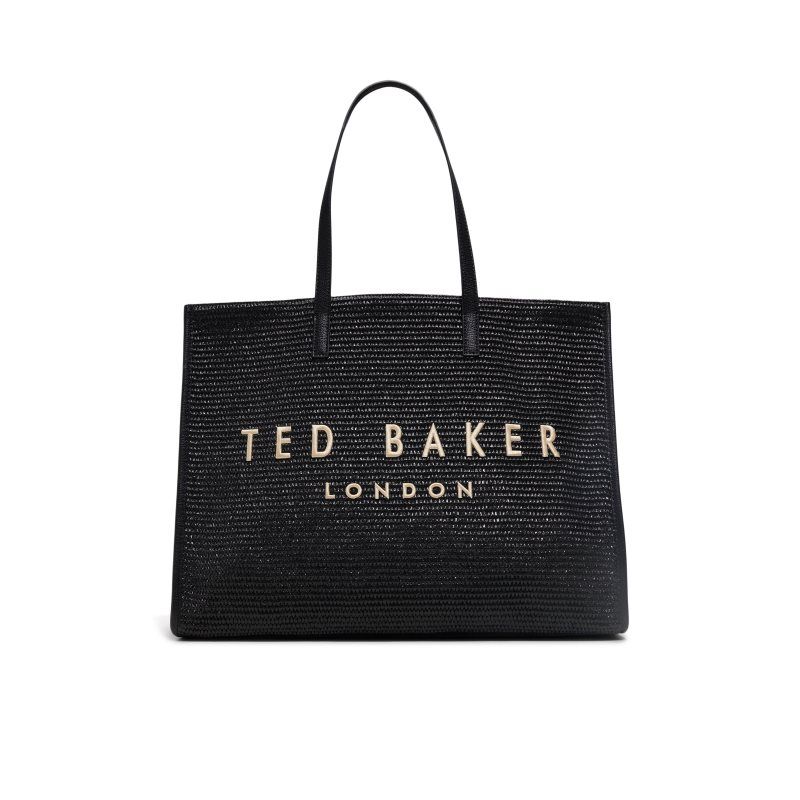 Ted Baker Palmer - Large Icon Tote Noir | 310726-YOF