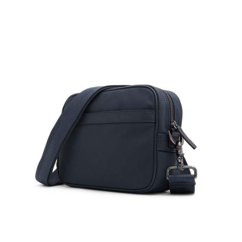Ted Baker Roman - Nylon Leather Detail Crossbody Bag Bleu Marine | 261804-XPJ