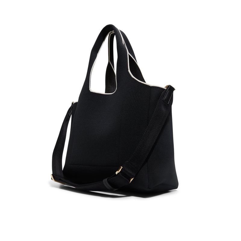 Ted Baker Sara - Small Knit Tote Noir | 593164-SIC