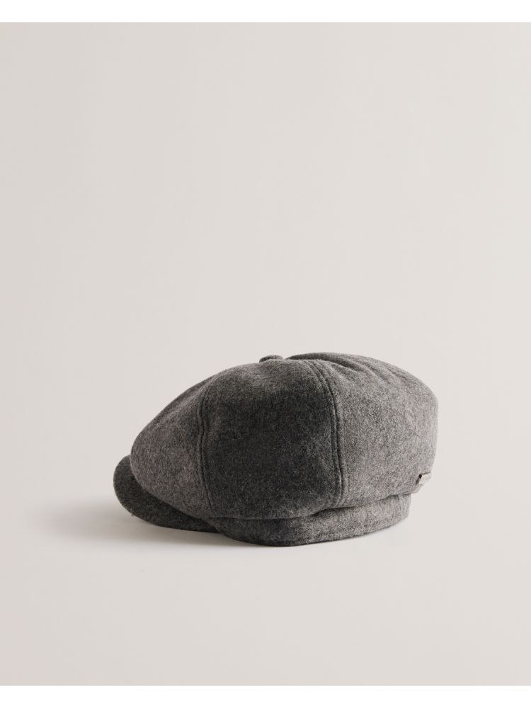 Ted Baker Simonns - Wool Blend Baker Boy Hat Grise | 693824-XBQ