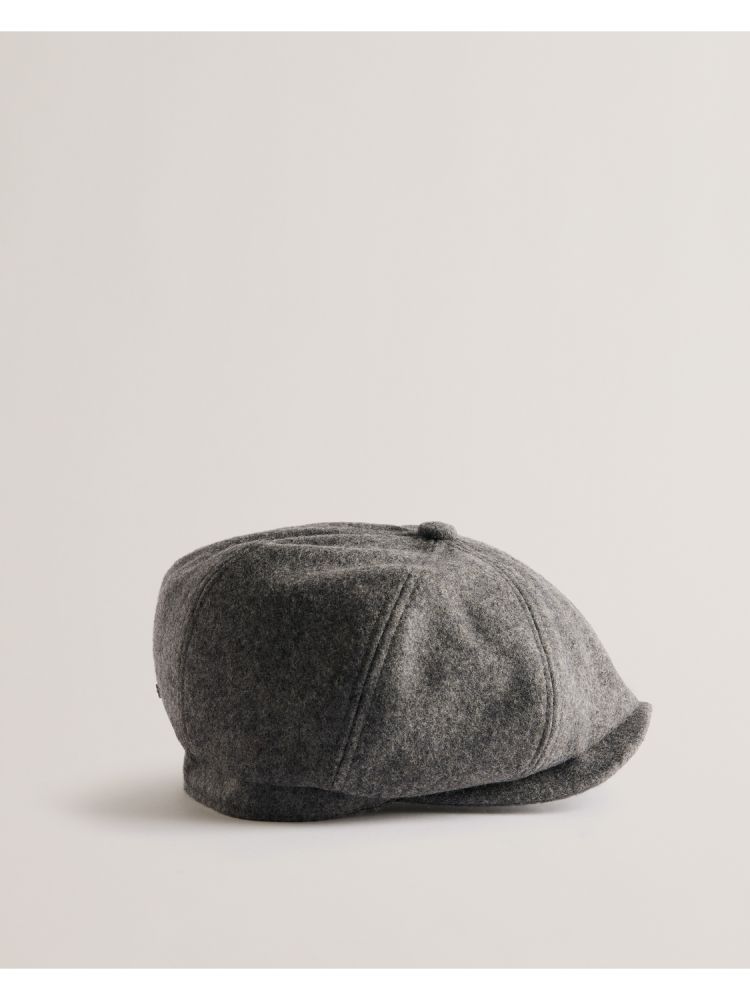Ted Baker Simonns - Wool Blend Baker Boy Hat Grise | 693824-XBQ