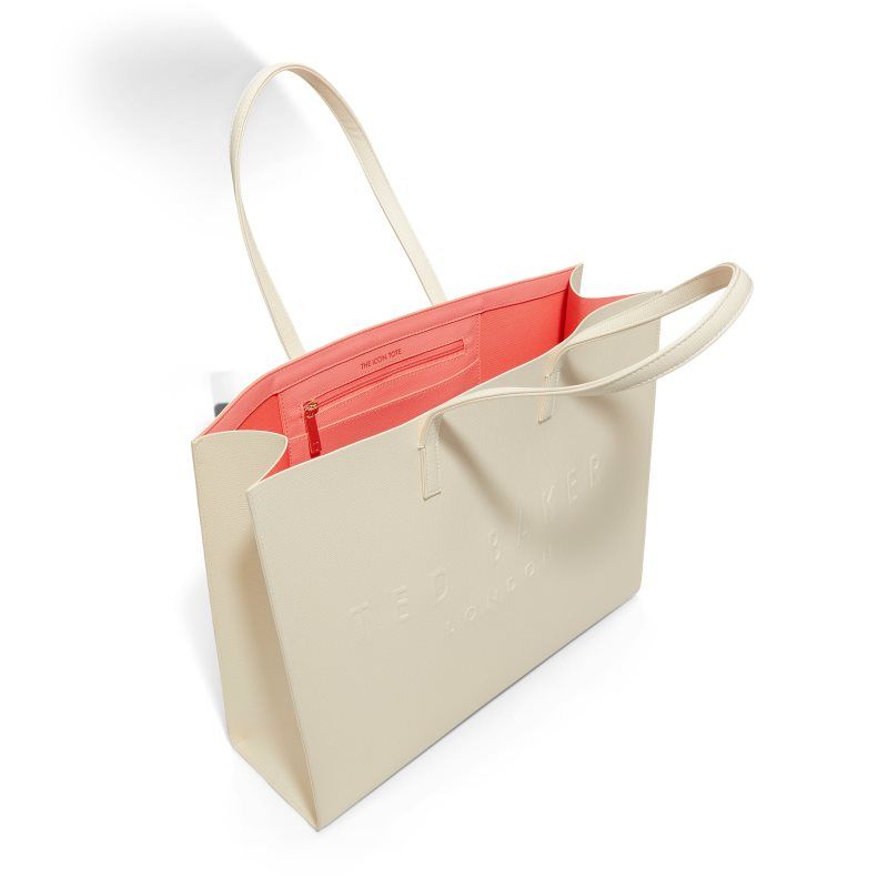 Ted Baker Sukicon - Large Icon Tote Blanche | 705341-JKZ