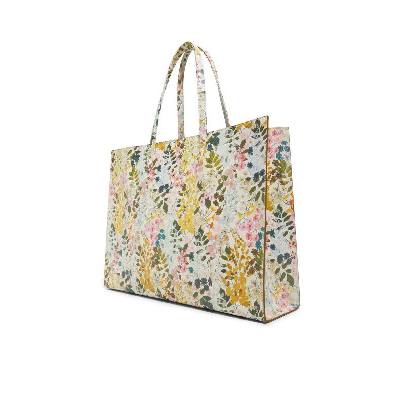 Ted Baker Sukicon - Large Icon Tote Jaune Multicolore | 296584-NVM