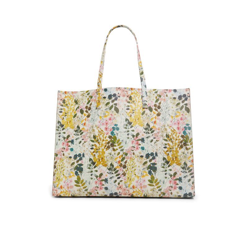 Ted Baker Sukicon - Large Icon Tote Jaune Multicolore | 174563-EUR