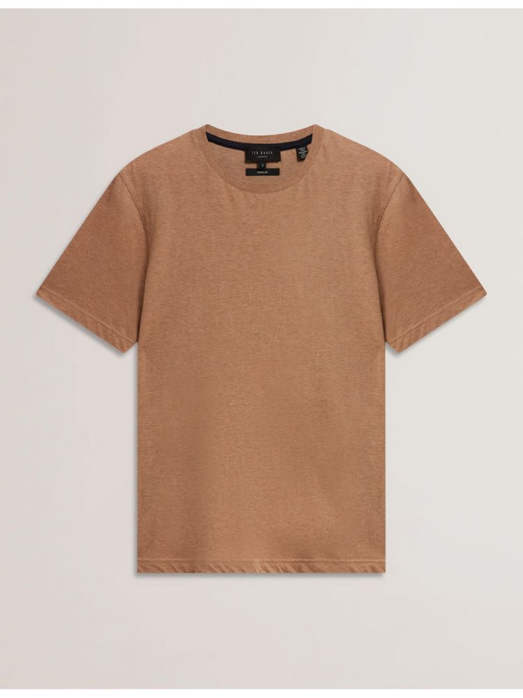 Ted Baker Tywinn - Classic Crew Neck Cotton T-shirt Marron | 574230-TYJ